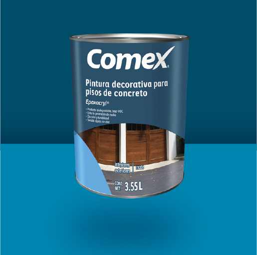 Pintura decorativa para pisos de concreto Epoxacryl®